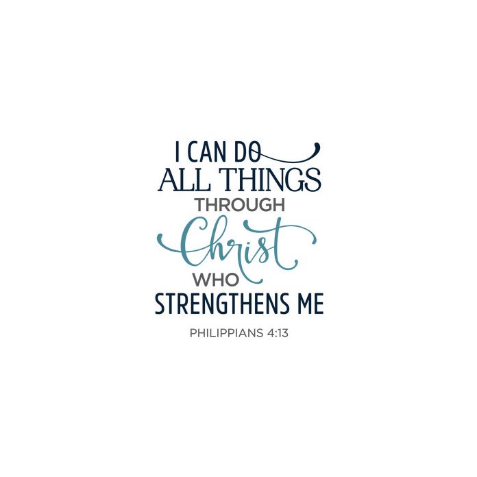 i can do all things through christ phrase