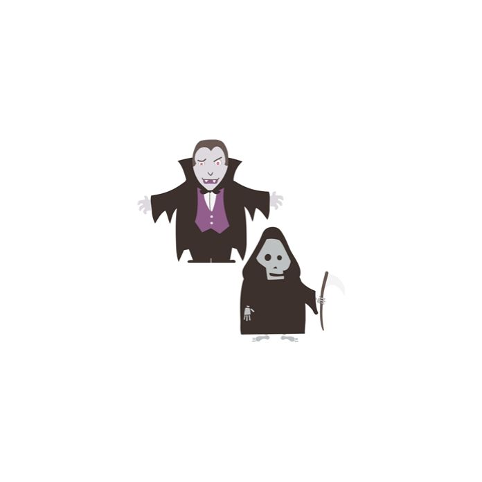 vampire & grim reaper