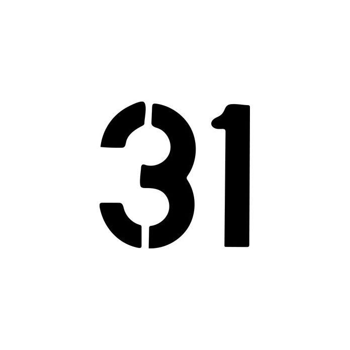 31 stencils