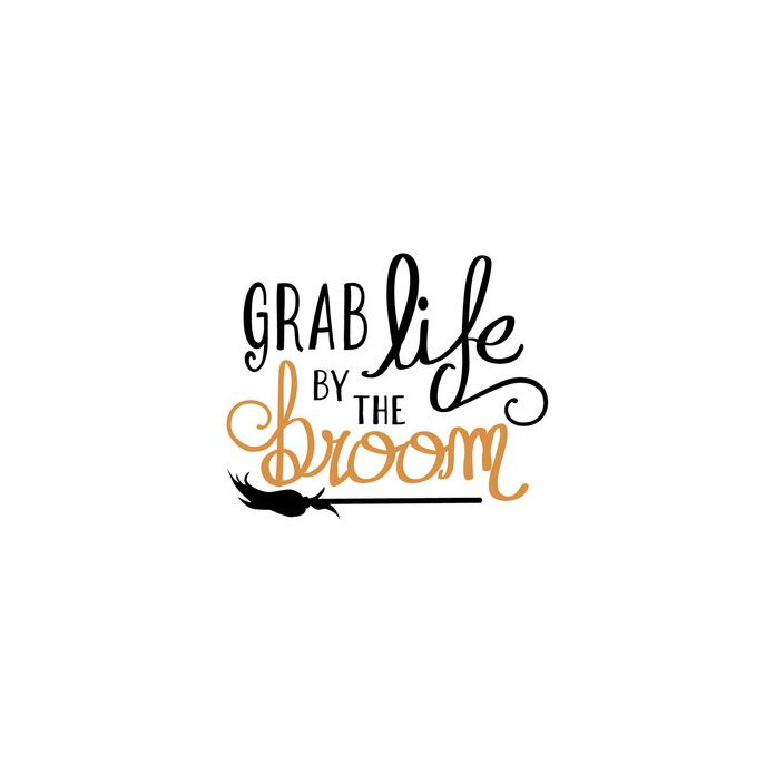 grab life by the broom