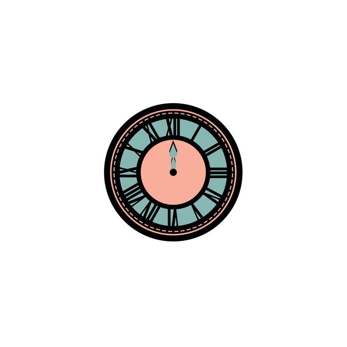 december - clock