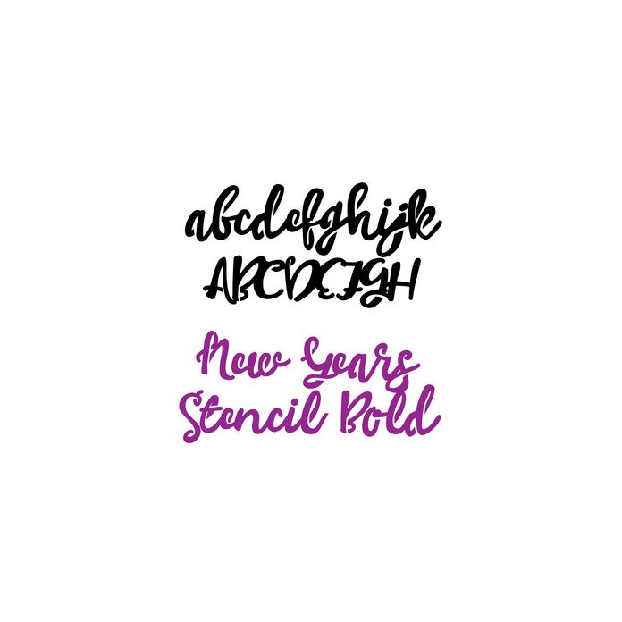 zp new years stencil bold240034