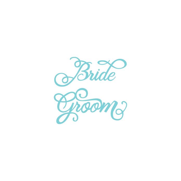 wedding bride groom words