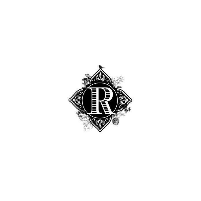 detailed r monogram