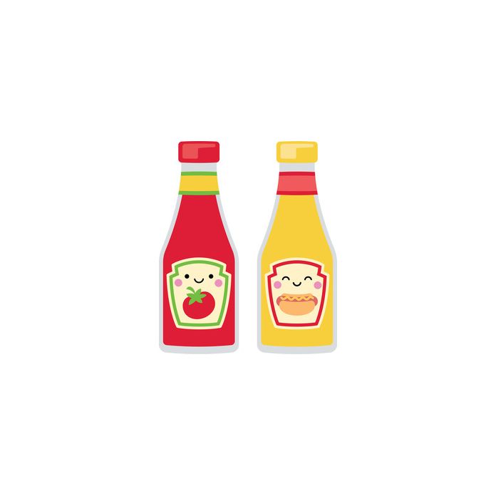 ketchup & mustard so much pun