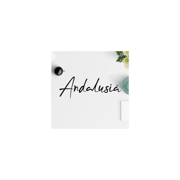 andalusia font