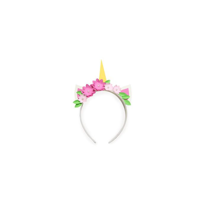 unicorn floral headband