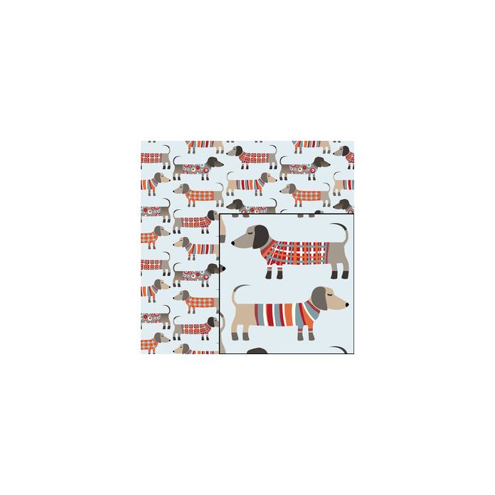 sausage dogs dachshund pattern