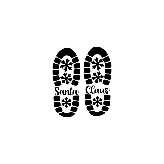santa claus boot stencil|340090 santa-claus-boot-stencil-340090