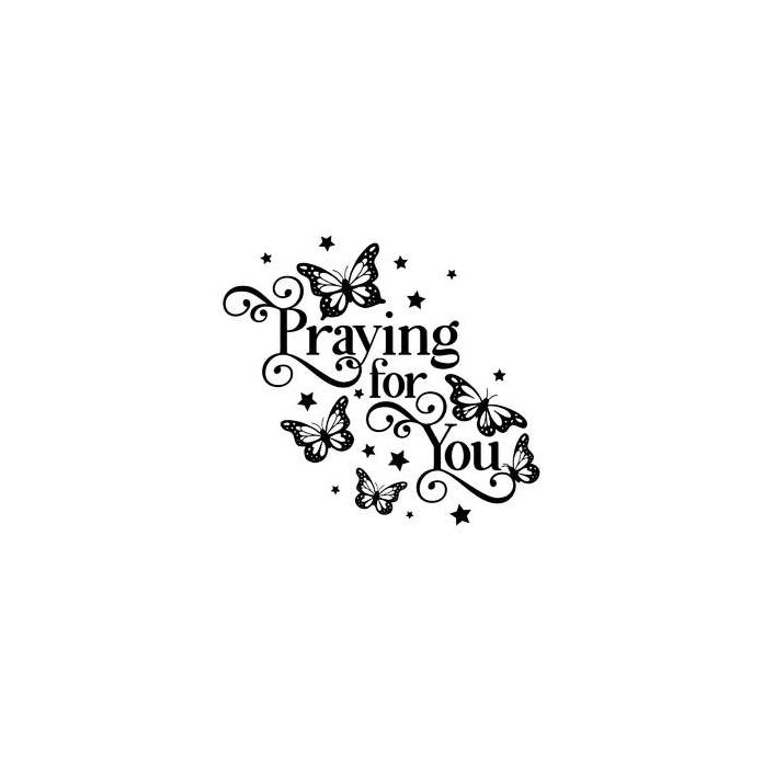 praying for you butterfly quote|342042
