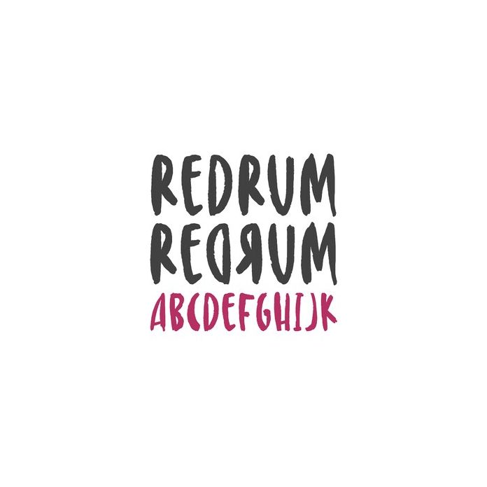 BFC Redrum Halloween Distressed Font