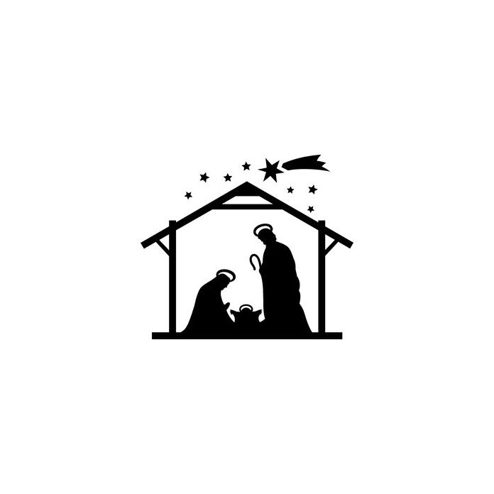 christmas nativity scene