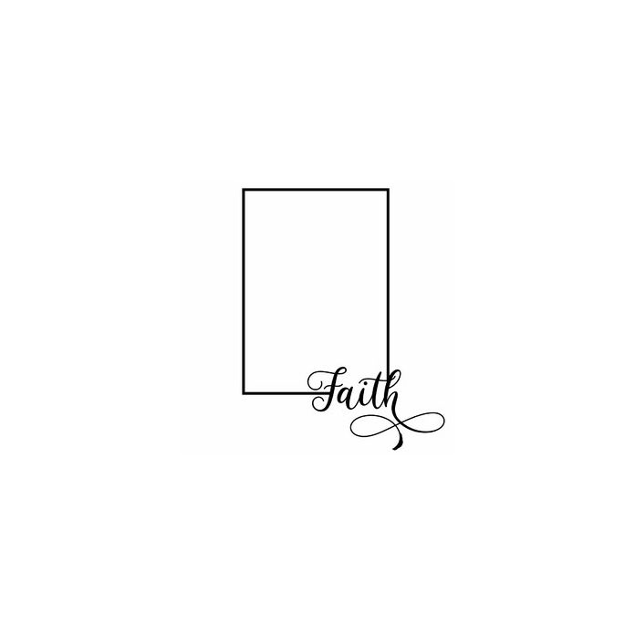 Faith Rectangle Frame