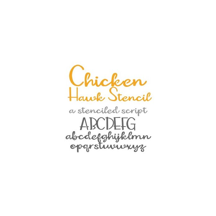 ZP Chicken Hawk Stencil401892