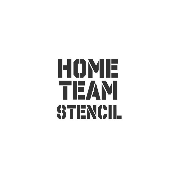 BFC Home Team Sports Stencil Font