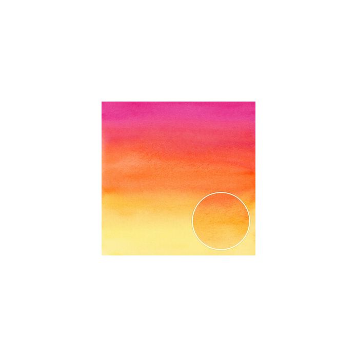 Pink Orange Yellow Ombre Watercolor Gradient Background