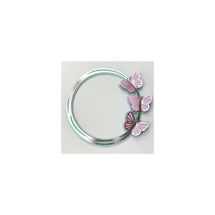 Butterfly Wreath Angel Sleeve Bubble main image 0