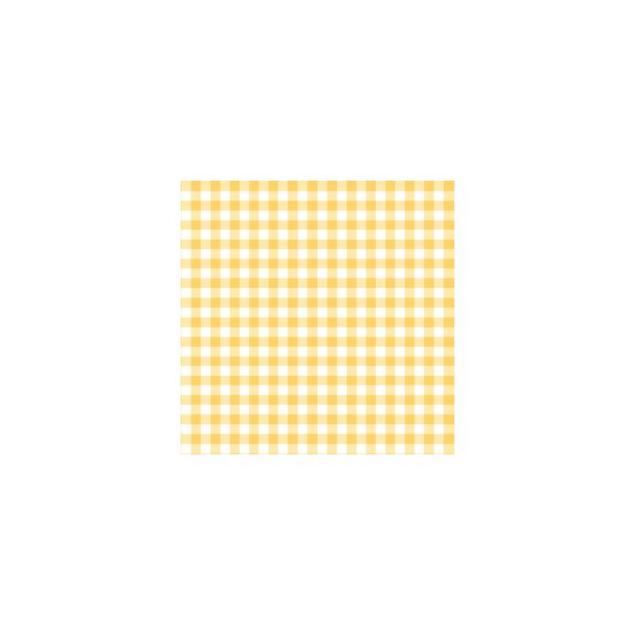 Yellow Gingham Print Background