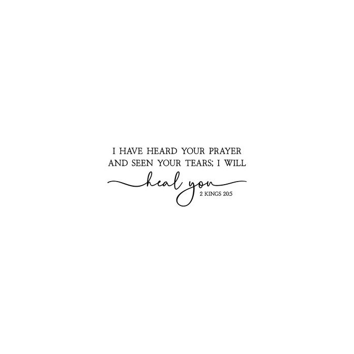 I Have Heard Your Prayer {Card}