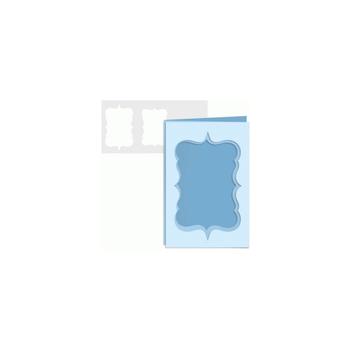 4x6 trifold cutout card