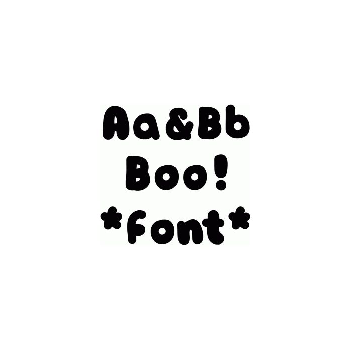 boo font