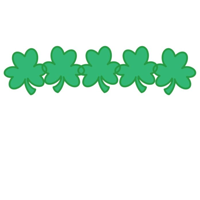 saint paddys day borders