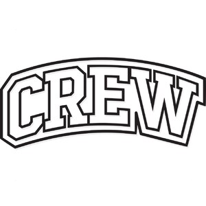 SEE SEE FONT LOGO CREW BLACK トップス
